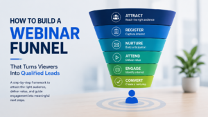 How to Build a Webinar Funnel That Turns Viewers Into Qualified Leads