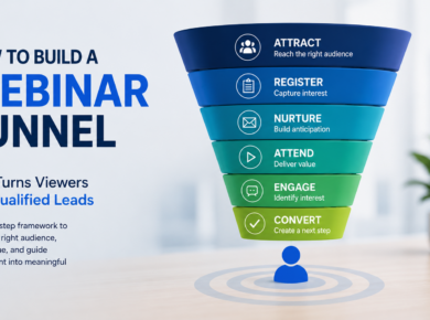 How to Build a Webinar Funnel That Turns Viewers Into Qualified Leads